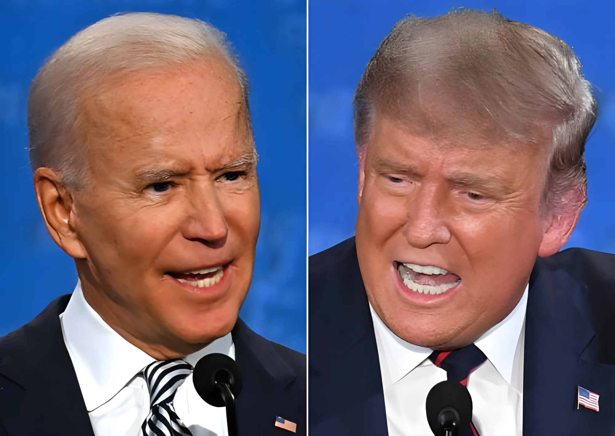 Duelo de titãs: Biden e Trump se enfrentam em debate crucial para eleição de 2024