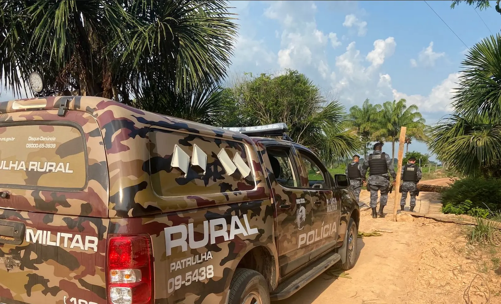 Quadrilha é presa em flagrante após tentativa de furto de gado na zona rural de Cáceres